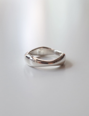 wave ring/92.5silver